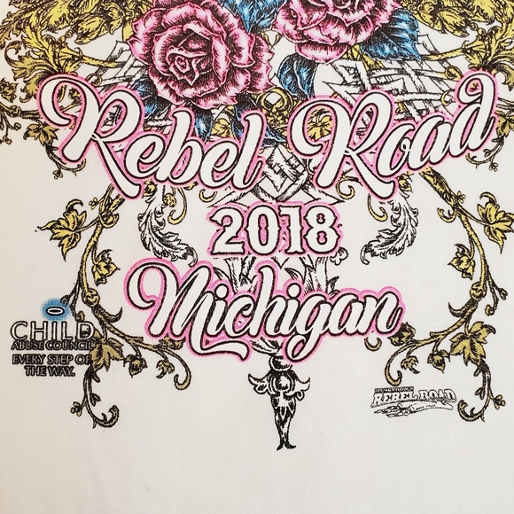 Muskegon's Rebel Road Rally 2018 Michigan Tee - Picture 5 of 7